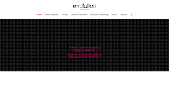Desktop Screenshot of evolutionpr.pl